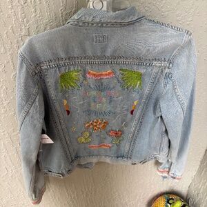 Free People Citizens of Humanity  Denim Jacket Nica Large